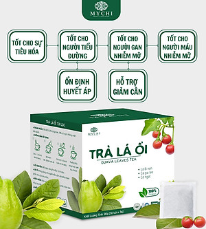 Trà Lá Ổi Mychi - Giảm CÂn, Tan Mỡ, Ngừa Mỡ Máu