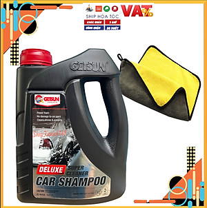 Nước rửa xe máy ô tô cao cấp DELUXE Getsun 2L 