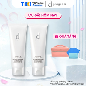 Combo 2 Sữa Rửa Mặt D Program Tạo Bọt Dưỡng Da 120g