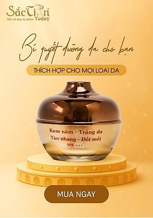 Kem Nám Trắng Da Tàn Nhang Đồi Mồi (18g,30g) Sắc Tiên Today