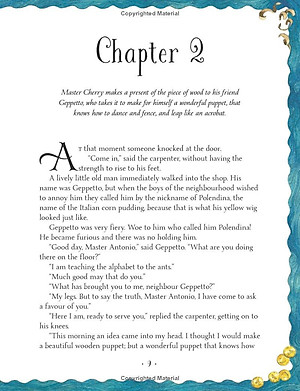 Pinocchio Illustrated Gift Book