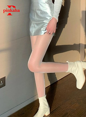 Quần Tất Xuyên Thấu Lấp Lánh 3D Da Dai Mỏng Thon Gọn Chân Giảm Mỡ Sexy Gợi Cảm Dưới 58kg