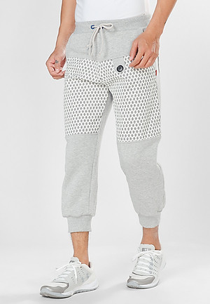 Quần thun dài jogger nam Phúc An 1011 màu xám