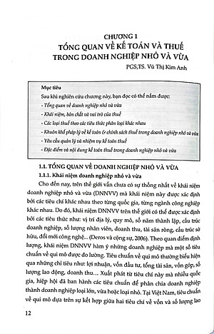 Lý Thuyết - Thực Hành - Giải Pháp Kế Toán & Thuế Trong Doanh Nghiệp Nhỏ Và Vừa