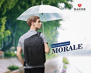 Balo Laptop Du Lịch Thời Trang Cao Cấp SAKOS MORALE Dành Cho Laptop 15.6 Inch (15.6")