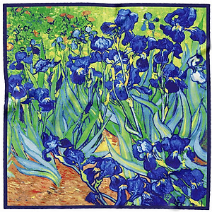 90x90cmKhăn bandana lụa quấn áo BlackPink - Khăn quàng cổ lụa vuông họa tiết tranh cổ điển Picaso