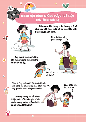 Sách - Cẩm Nang An Toàn Tự Bảo Vệ Dành Cho Bé Gái - Con Gái À! Tự Bảo Vệ Bản Thân Mình Là Tốt Nhất