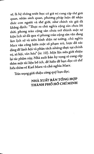 Sách Hành Trình Tri Thức Của Karl Marx