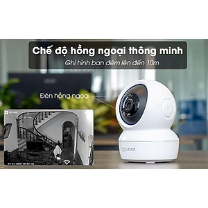 Camera Wifi Ezviz C6N 2Mpx Full HD- xem và đàm thoại 2 chiều trên điện thoại - Hàng chính hãng
