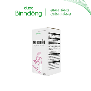 Bình Đông Cao Ích Mẫu - giúp giảm đau bụng kinh, điều hòa kinh nguyệt chai 280ml