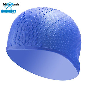 Nón bơi mũ bơi có nốt sần thoát nước nhanh CA32 chất liệu cao cấp cho người lớn, nam, nữ và trẻ em trên 8 tuổi - Hàng Chính hãng dododios