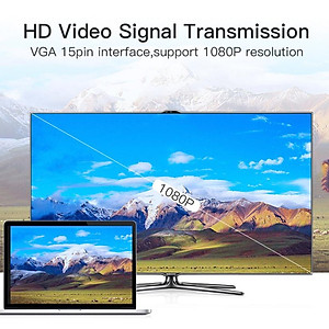 Đầu chuyển  VGA Female to VGA Female Vention DDCI0 - Hàng chính hãng