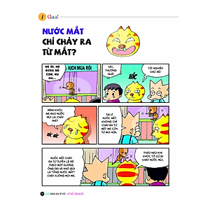 Sách Quiz! Khoa Học Kì Thú: Cơ Thể Con Người