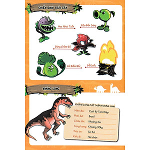 Sách Trái Cây Đại Chiến Zombie - Thế Giới Khủng Long: Tập 3: Trận Chiến Xuyên Thời Gian