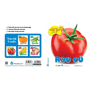 Combo Bộ 5 Cuốn: Bách Khoa Toàn Thư Cho Bé - Rau Củ