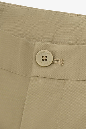 Quần Kaki Nam ROUTINE Cotton Trơn Form Slim Crop - 10S23PCA101C | LASTORE MENSWEAR