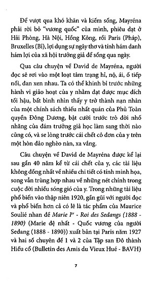 Sách Cuộc Phiêu Lưu Của Marie Đệ Nhất - Quốc Vương Xứ Sedang