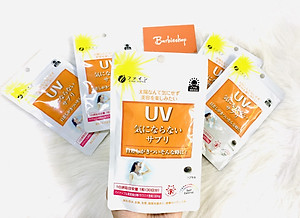 Viên uống chống nắng UV Fine Japan Nhật Bản, chống nắng toàn diện, giảm thâm nám, 30 viên/túi