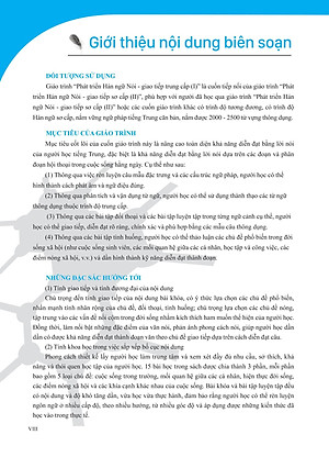 Sách - Giáo Trình Phát Triển Hán Ngữ - Nói-Giao Tiếp Trung Cấp 1