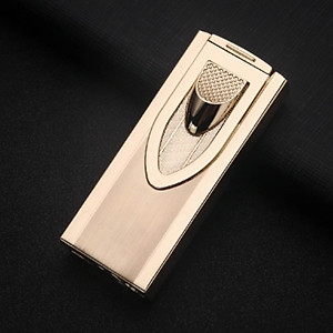 Vỏ Hột Quẹt Bật Lửa khò 2 tia Cực mạnh Lubinski SK-14 kiêm đục, hiển thị mức nhiên liệu đẹp độc lạ - dùng gas cao cấp