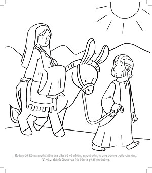 CẦU NGUYỆN - Sách Tô Màu Dành Cho Bé Mừng Giáng Sinh