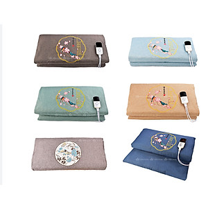 Thảm ngải cứu đông y Trung Hoa Hàng chính hãng kích thước 60*150cm sưởi ấm, hỗ trợ điều trị đau mỏi vai gáy xương khớp, Đệm sưởi điện ngải cứu đông y