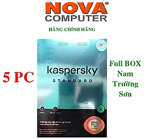 Kaspersky Standard Cho 5 Máy Tính - Standard 5 - Hàng chính hãng 