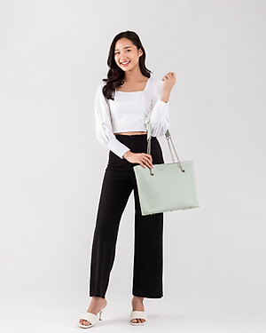 Túi Lata ( Thời trang nữ đi làm cỡ trung - Túi xách da TX14 )