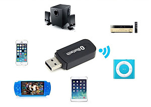 Usb Bluetooth Audio HJX-001 Chuyển Loa Thường Thành Loa Bluetooth - Hàng chính hãng