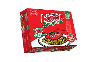 Thùng 30 Gói Mì Cung Đình Kool Spaghetti (105g X 30 Gói)