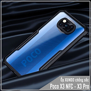 Ốp lưng cho Xiaomi Poco X3 Pro - X3 NFC chống sốc trong viền nhựa dẻo Xundd - Hàng nhập khẩu