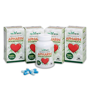 Combo 4 Tặng 2 Hộp Thảo Dược Cao Huyết Áp Apharin  - Liệu Trình 3 Tháng