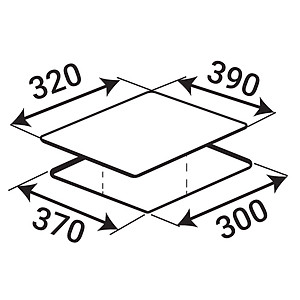 Bếp âm điện từ đơn KAFF KF-330I - Hàng chính hãng 