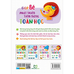 Sách Giúp bé phát triển tiềm năng toán học: 6 tuổi