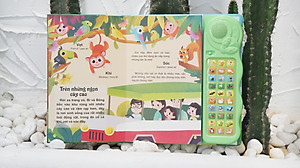 Sách Âm Thanh Đinh Tị - Thế Giới Động Vật - Dành Cho Trẻ Từ 0 - 6 Tuổi (Phiên Bản 30 Nút)