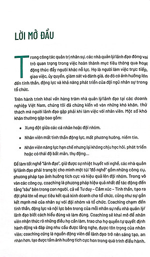 Coaching - Quyền Năng Của Nhà Lãnh Đạo