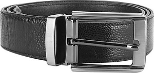 Thắt Lưng Nam Da Đà Điểu Đầu Kim Huy Hoàng HT4405 - Đen