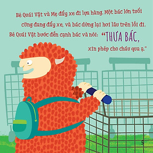 Sách Bé Tự Rèn Tính Tốt: Bé Quái Vật Biết Xin Phép