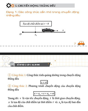 Sách Sổ Tay Vật Lý Cấp 3 – All In One - BẢN QUYỀN