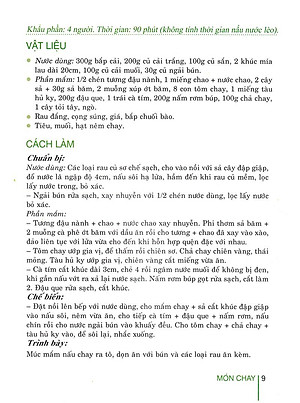 Sách Món Chay Ngon Và Lành