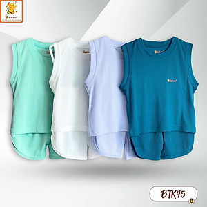 Bộ Ba lỗ siêu mềm cho bé trai bé gái BB122