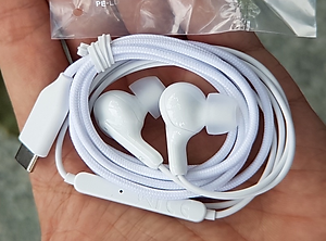 Tai nghe nhét tai chân USB- Type C dùng cho điện thoại Iphone 15, Ipad, Laptop, Samsung, LG- Hàng nhập khẩu
