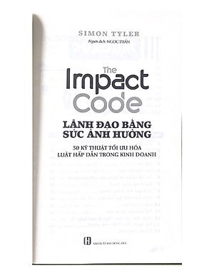 Sách Lãnh Đạo Bằng Sức Ảnh Hưởng