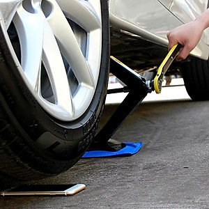 Kích Nâng Gầm Ô Tô, Xe Con, Xe Máy 2 Tấn Loại Dày Kèm Cờ Lê Nhỏ Gọn – Thay Lốp Khẩn Cấp Dễ Dàng