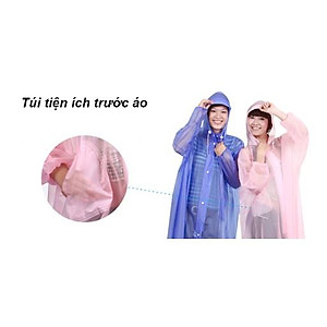  Áo mưa Rando Poncho Dây Kéo trong màu APPC-09 che chở người thân yêu của bạn