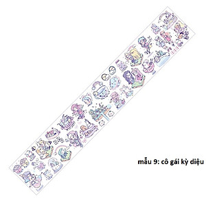 Miếng Sticker loại xịn cỡ lớn Laluna hoạt tiết xinh yêu - A14