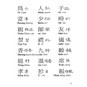 Tam Tự Kinh ( Trình Bày: Việt - Hán - Nôm )