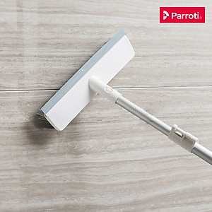 Cây chà sàn thông minh cao cấp, chổi chà sàn đa năng 2 trong 1, cọ sàn và gạt nước – Parroti Easy ES02