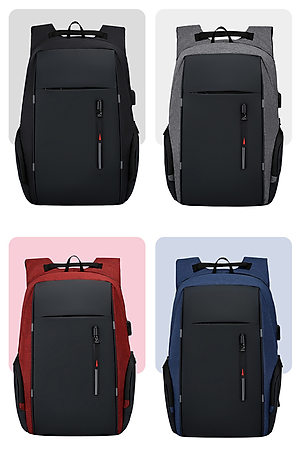 Balo Nam, Nữ Công Sở Đa Năng Teement, Đựng Vừa Laptop - Macbook - Máy Tính Xách Tay, Chất Liệu Vải Cao Cấp Chống Thấm Nước, Chống Xước, Có Cổng Sạc USB Tiện Lợi - Hàng Chính Hãng