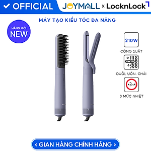Máy Tạo Kiểu Tóc Đa Năng LocknLock ENA236PUP 210W, Hàng Chính Hãng, Duỗi, Uốn, Chải - JoyMall